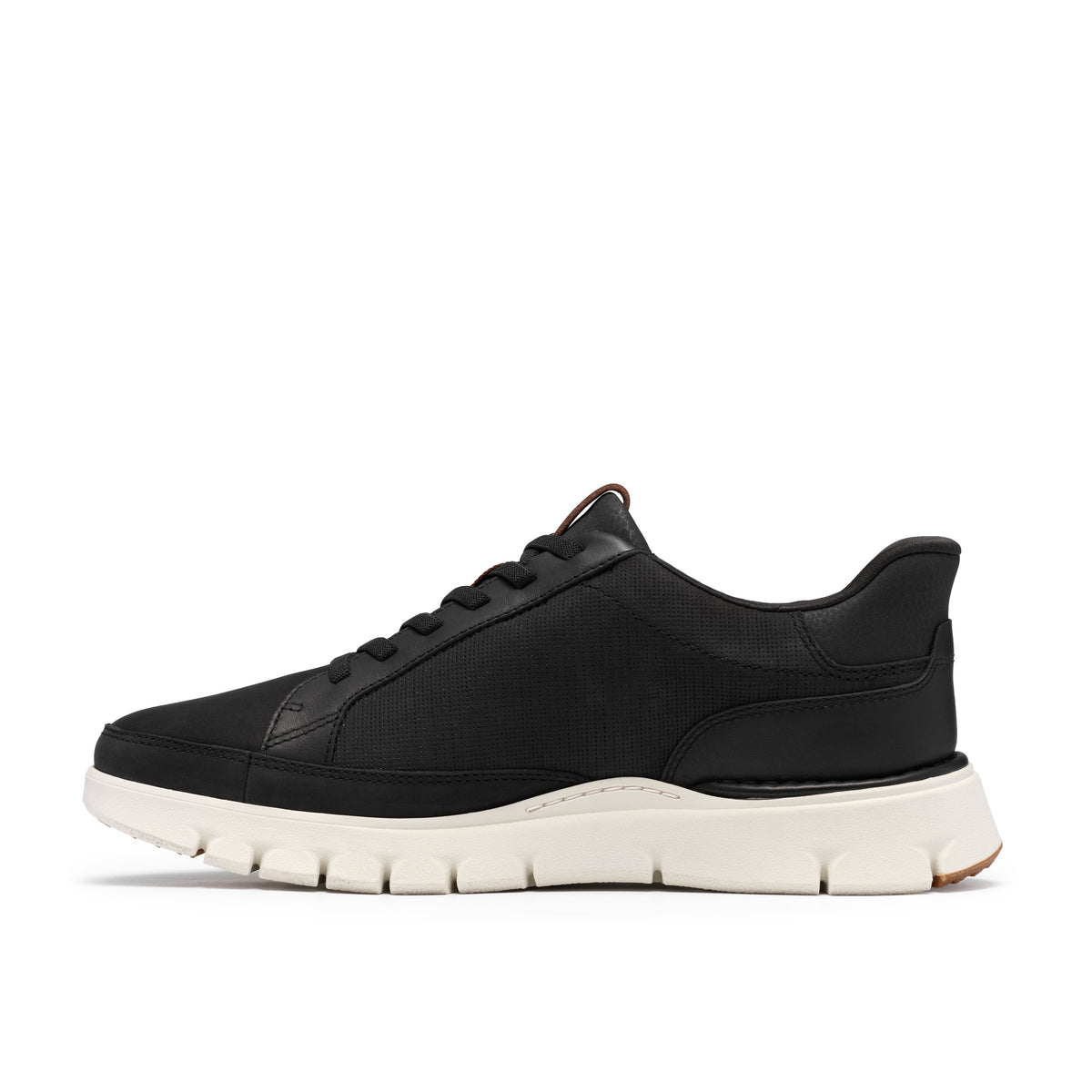 Clarks Step365 Lace Men's Shoes - Black Nubuck