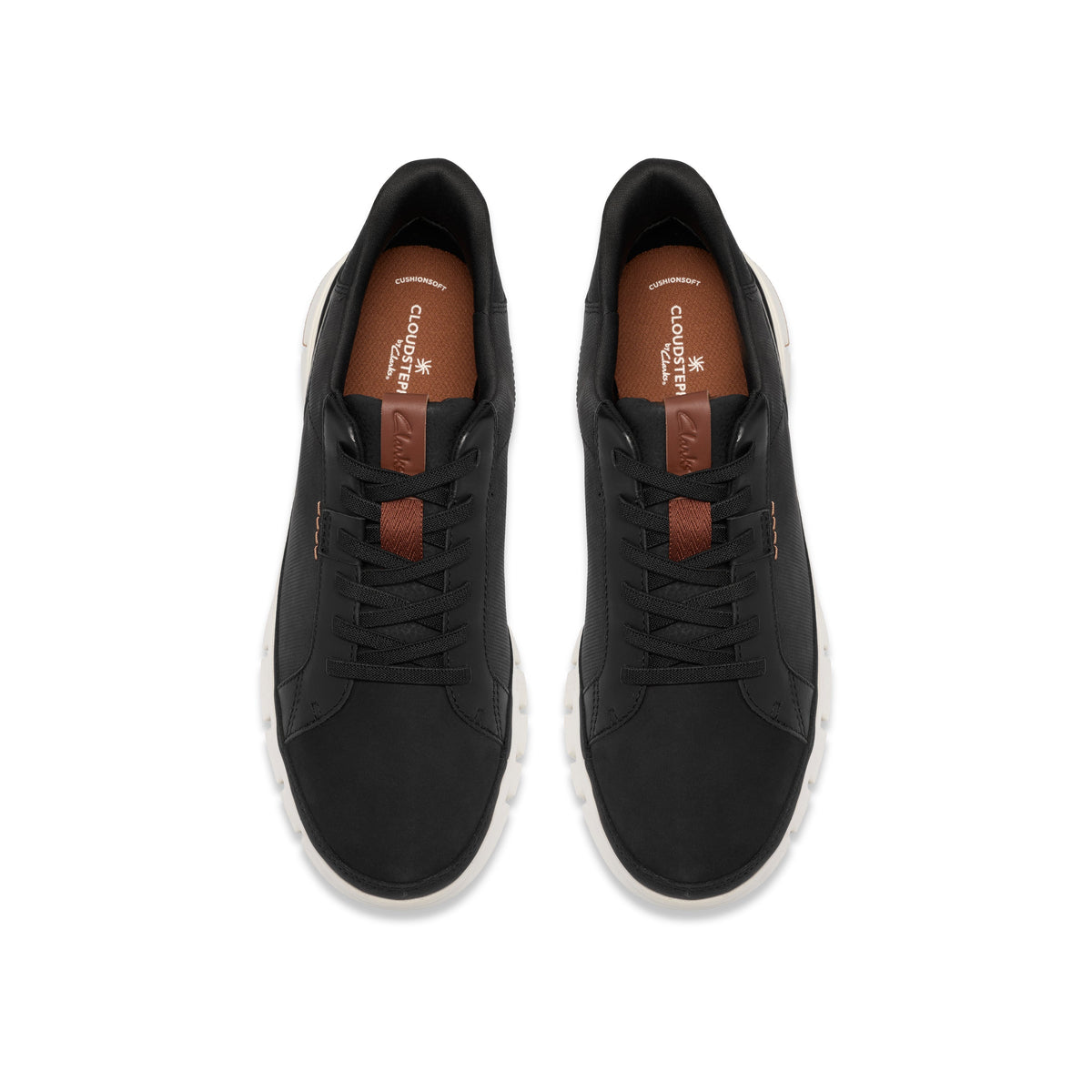 Clarks Step365 Lace Men's Shoes - Black Nubuck
