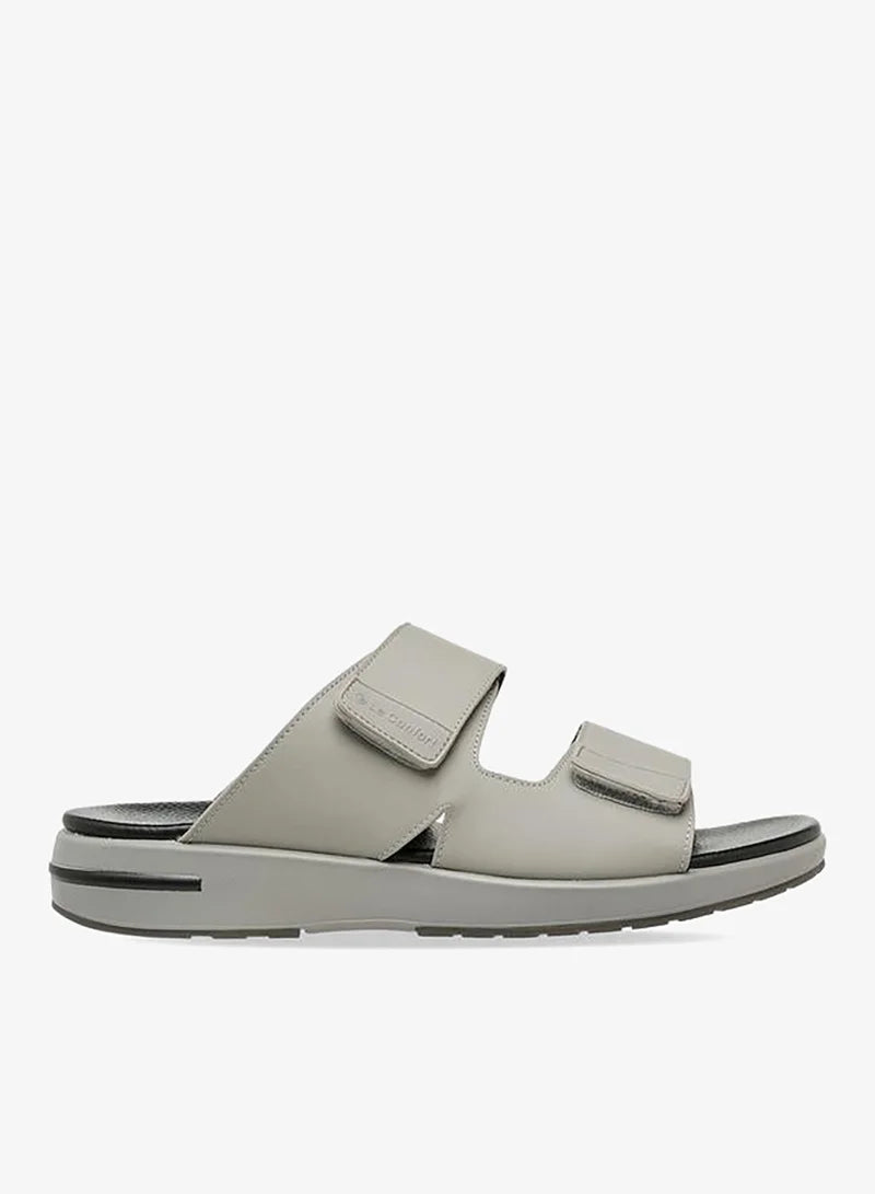 Le Confort Men Slip-On Comfort Grey Sandals