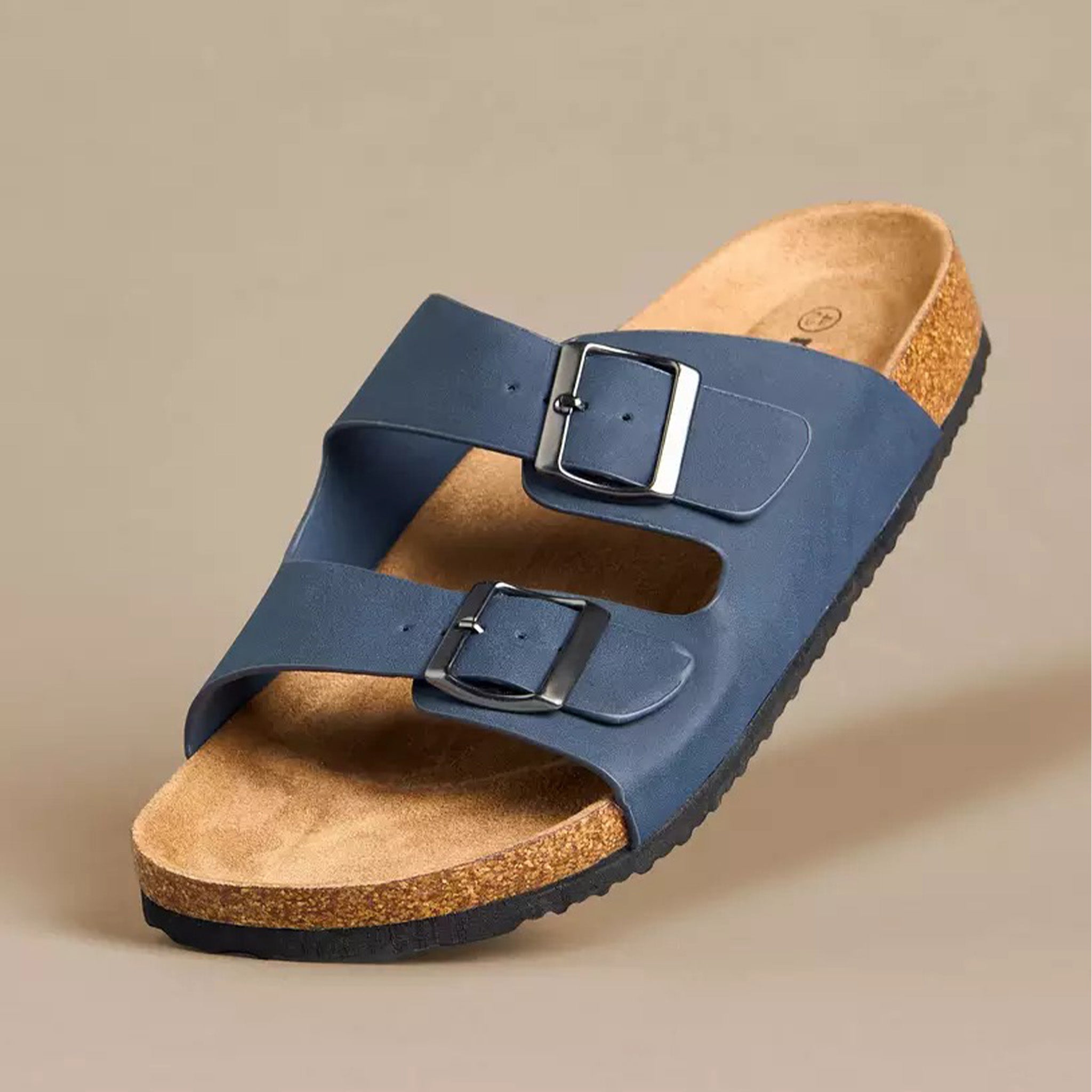Max Buckle Accent Slip-On Sandals for Men