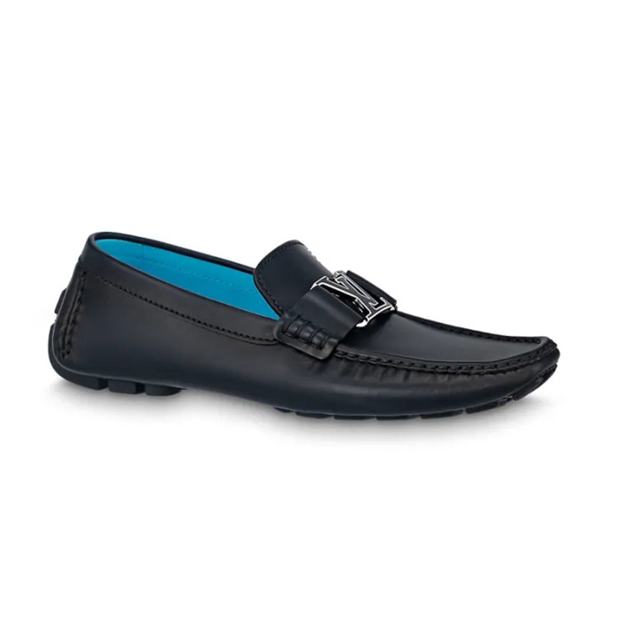 L.V Monte Carlo Moccasin for Men Black - Jango Mall