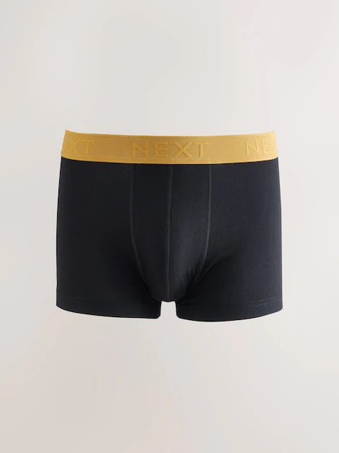 Multi color Textured Waistband Hipsters Boxers 8 Pack