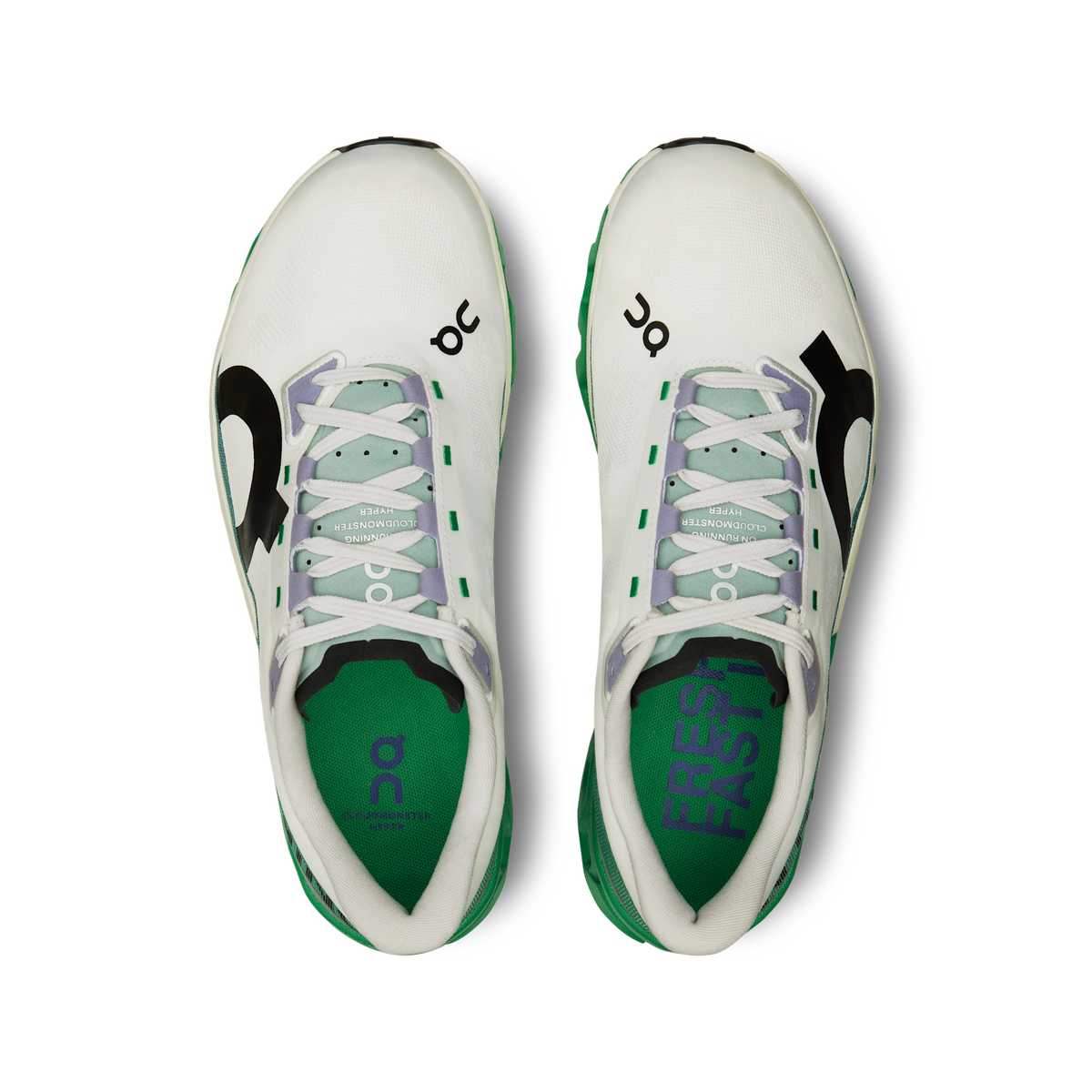 On Cloudmonster Hyper Men's Running Shoes - Glacier | Ivory