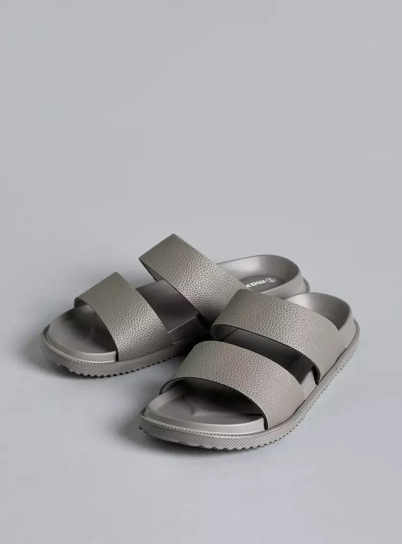 Max Double Strap Sandals Grey