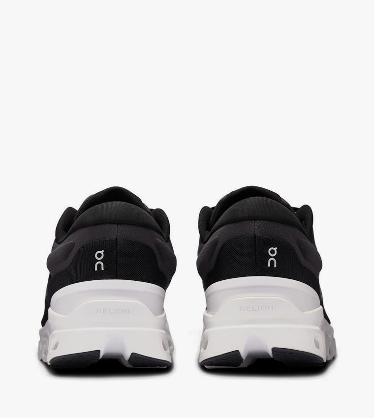 On Cloudstratus 3 Men's Running Shoes - Black