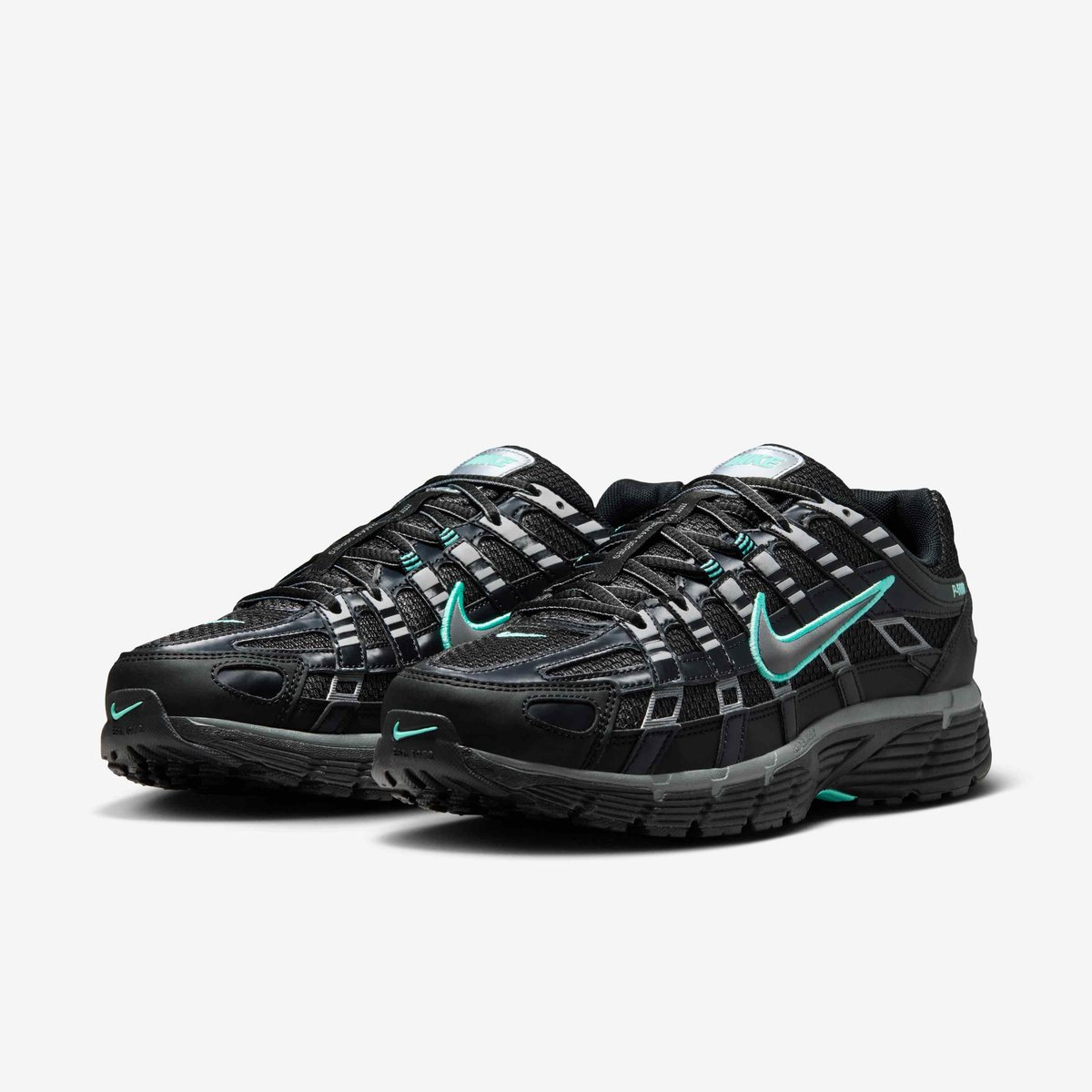 Nike P-6000 - Black/Hyper Turquoise/Cool Grey/Metallic Cool Grey