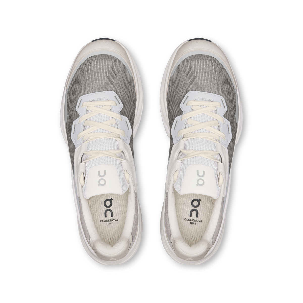 On Cloudnova Rift Men's Running Shoes - Alloy | Glacier