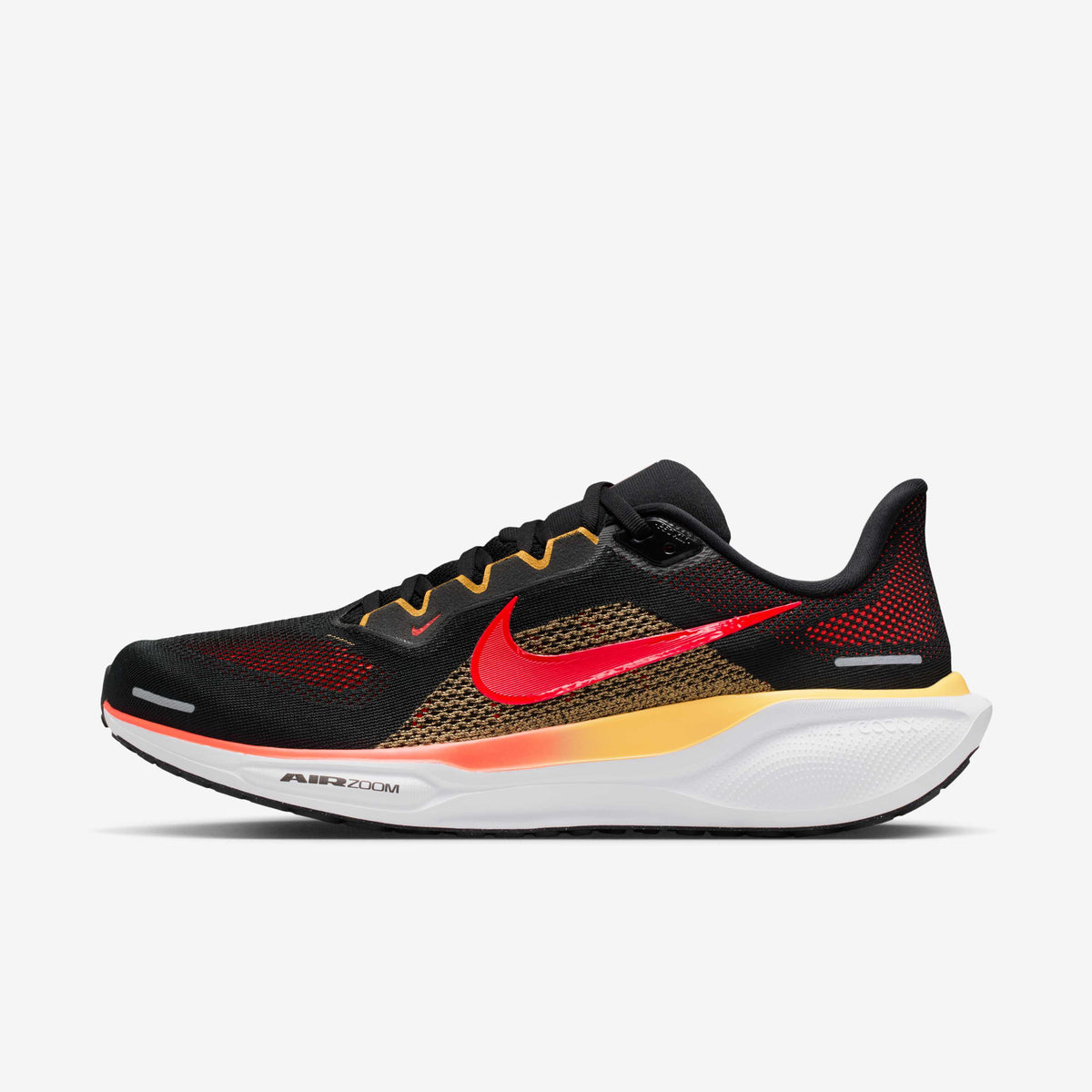 Nike Pegasus 41 - Black/Topaz Gold/Bright Crimson