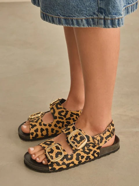 Standard Fit Forever Back Strap Footbed Sandals