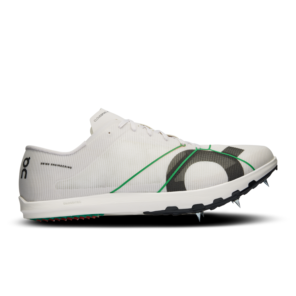 On Cloudspike XC Men's Running Shoes - Frost | White