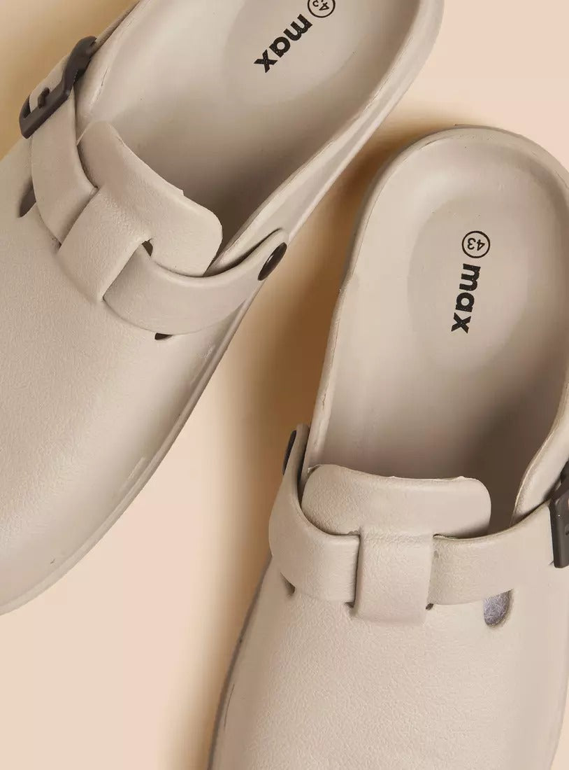Max Buckle Accent Clogs