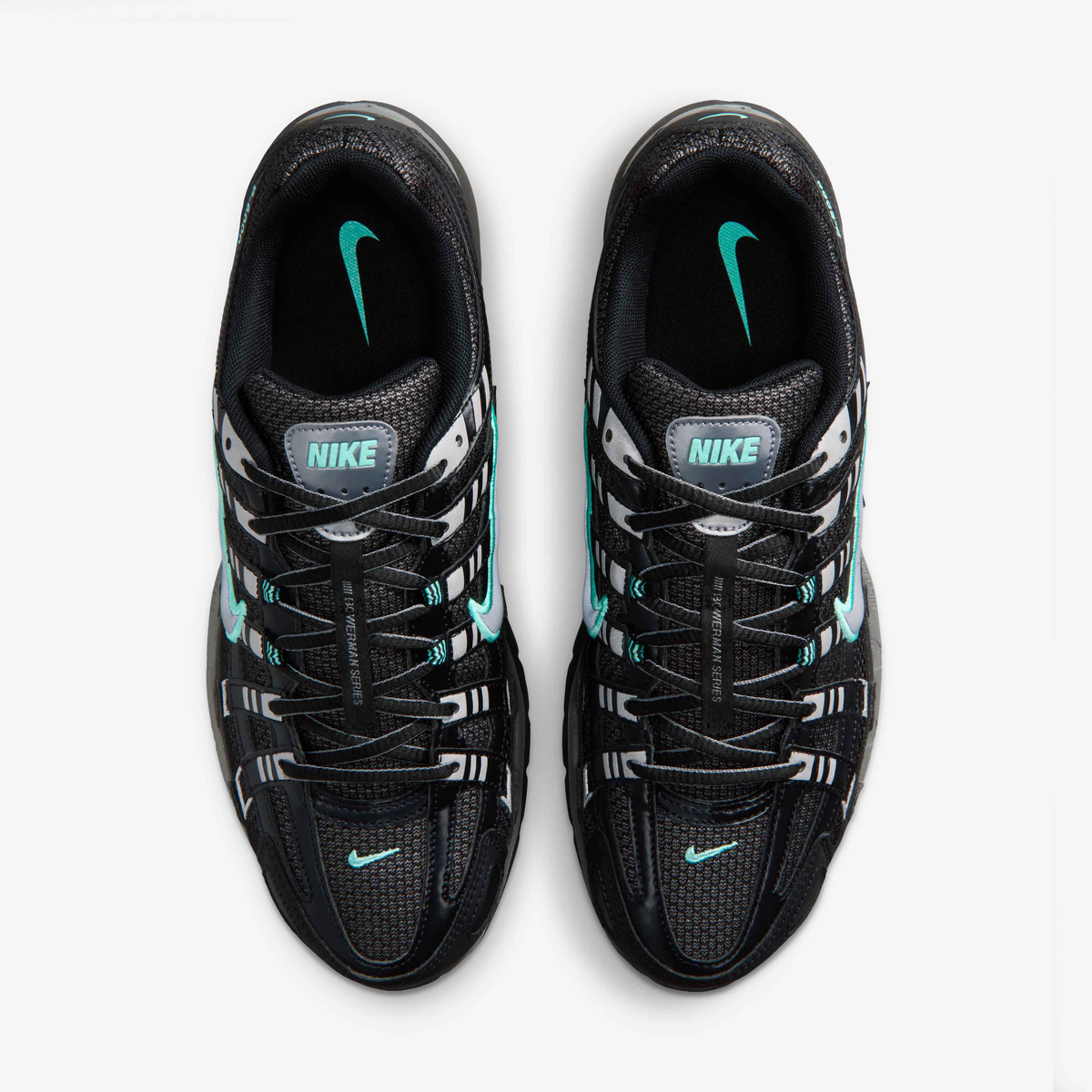 Nike P-6000 - Black/Hyper Turquoise/Cool Grey/Metallic Cool Grey