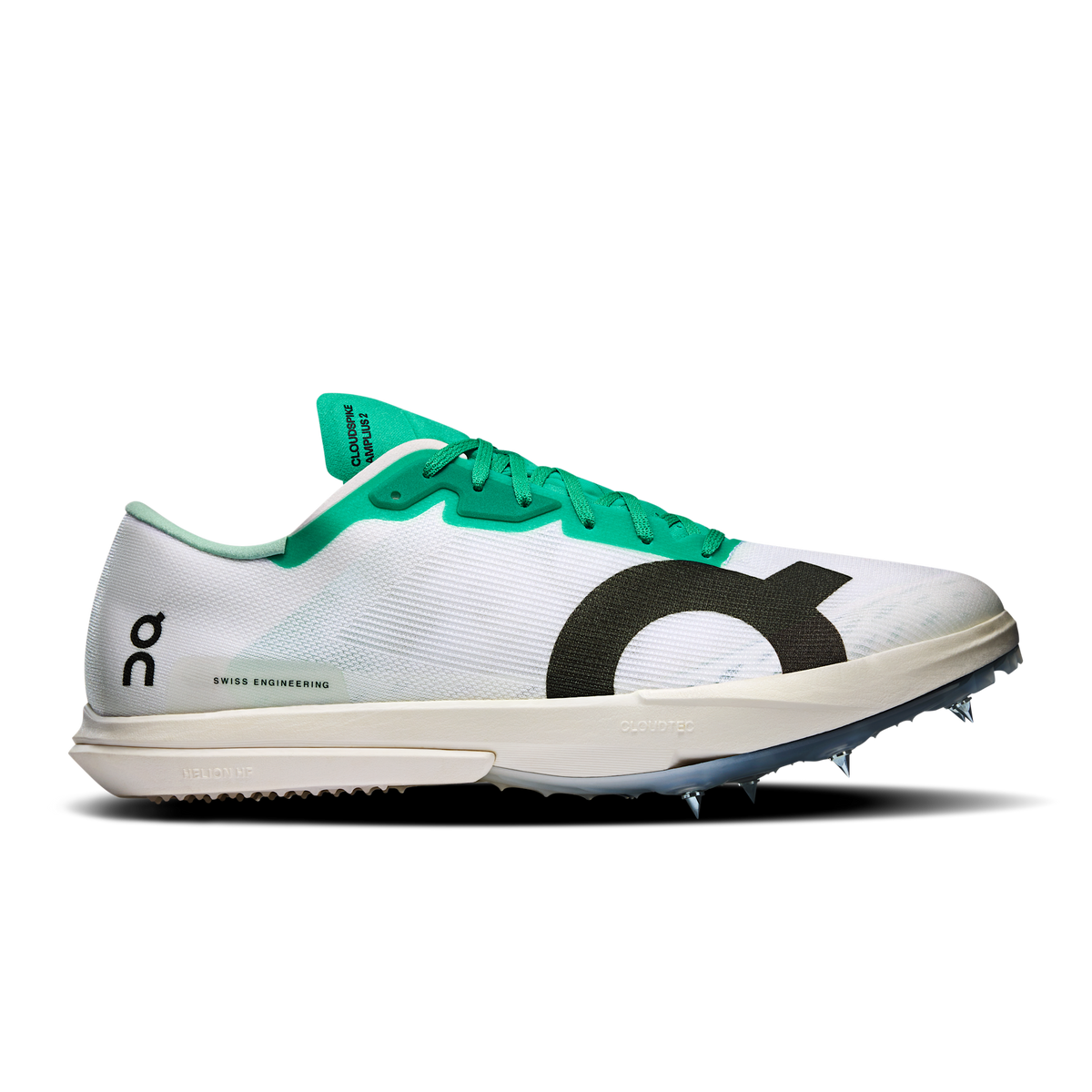 On Cloudspike Amplius 2 Men's Running Shoes - Mint | White