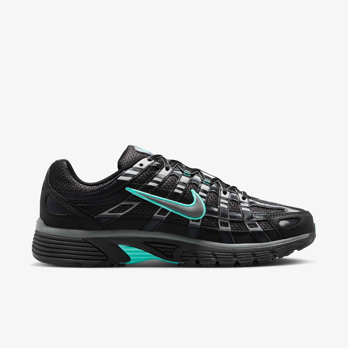 Nike P-6000 - Black/Hyper Turquoise/Cool Grey/Metallic Cool Grey