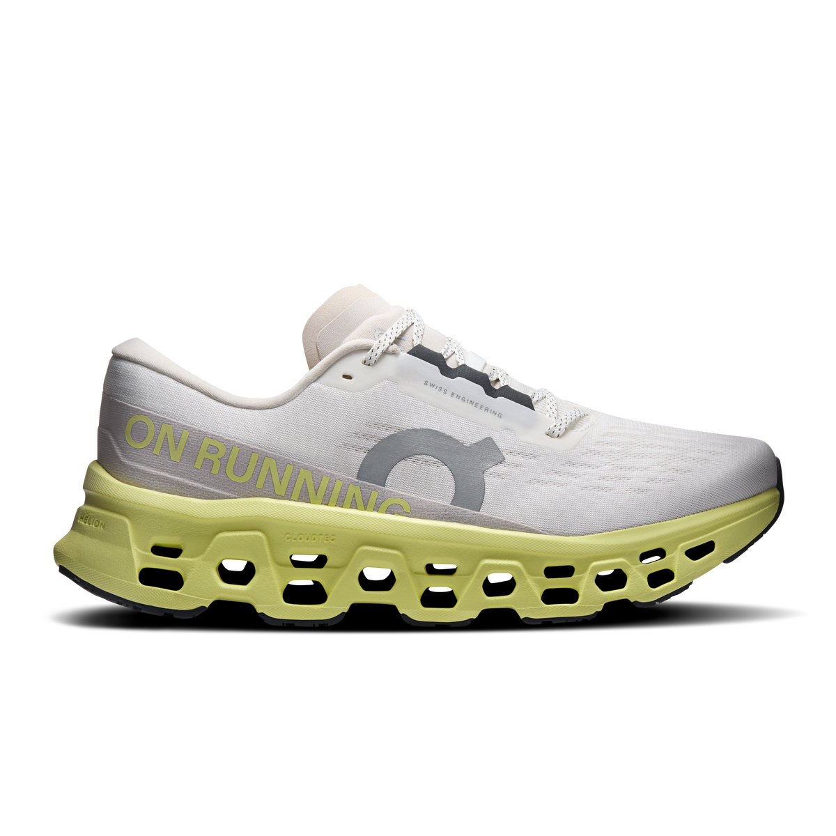 On Cloudmonster 3 Men's Running Shoes Ivory Limelight - view 1