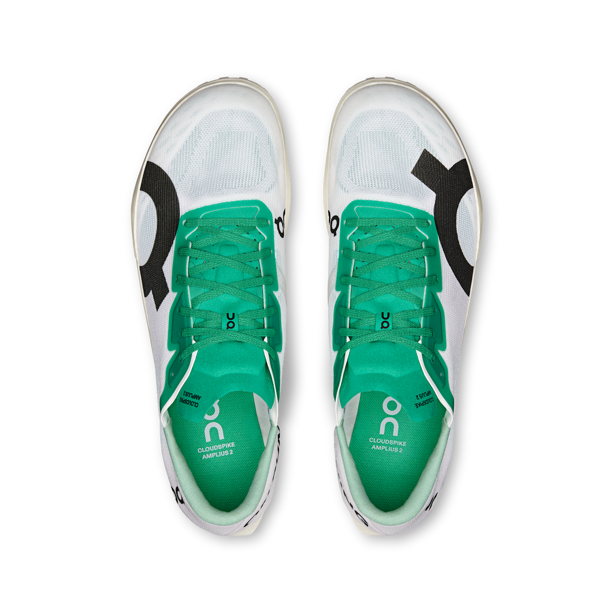 On Cloudspike Amplius 2 Men's Running Shoes - Mint | White