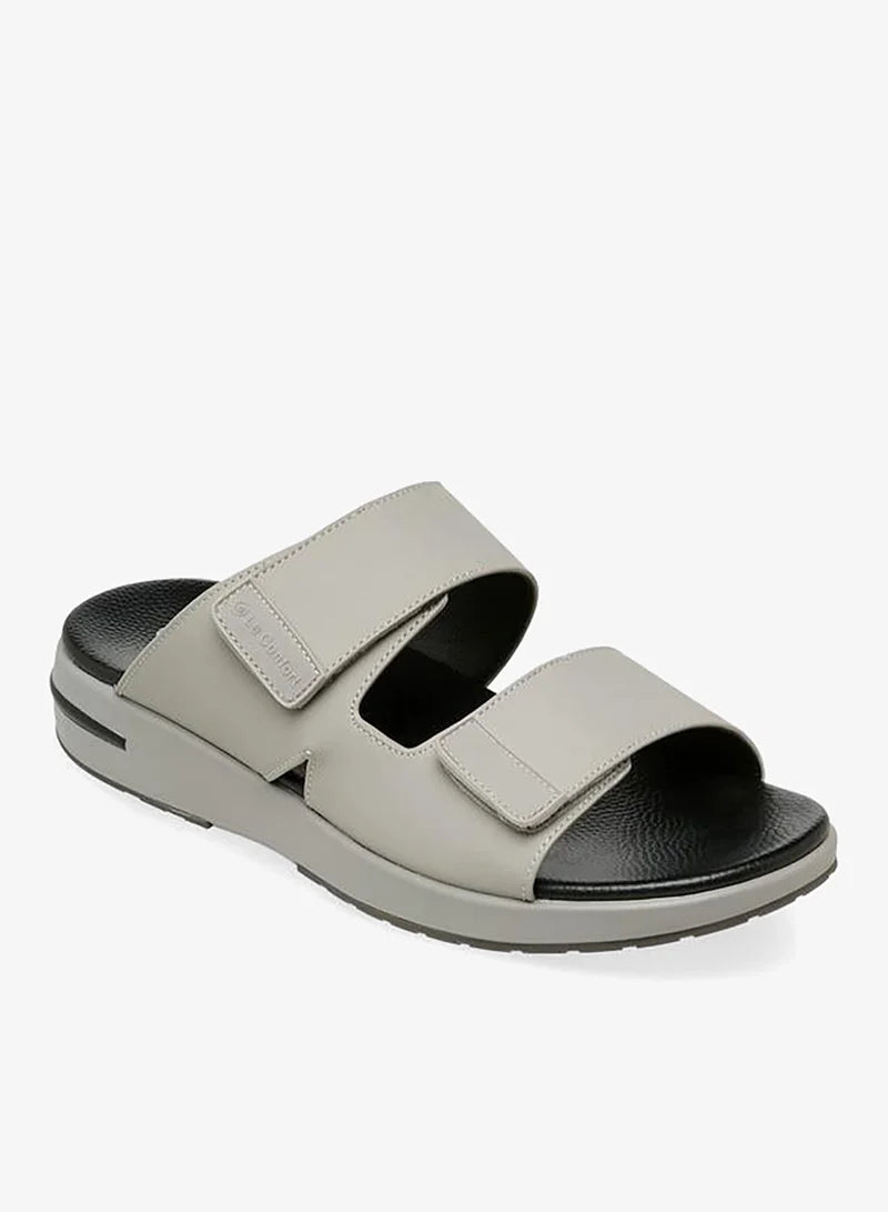 Le Confort Men Slip-On Comfort Grey Sandals