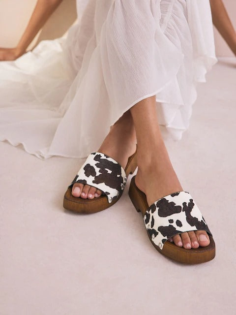 Next Studded Clog Mule Sandals