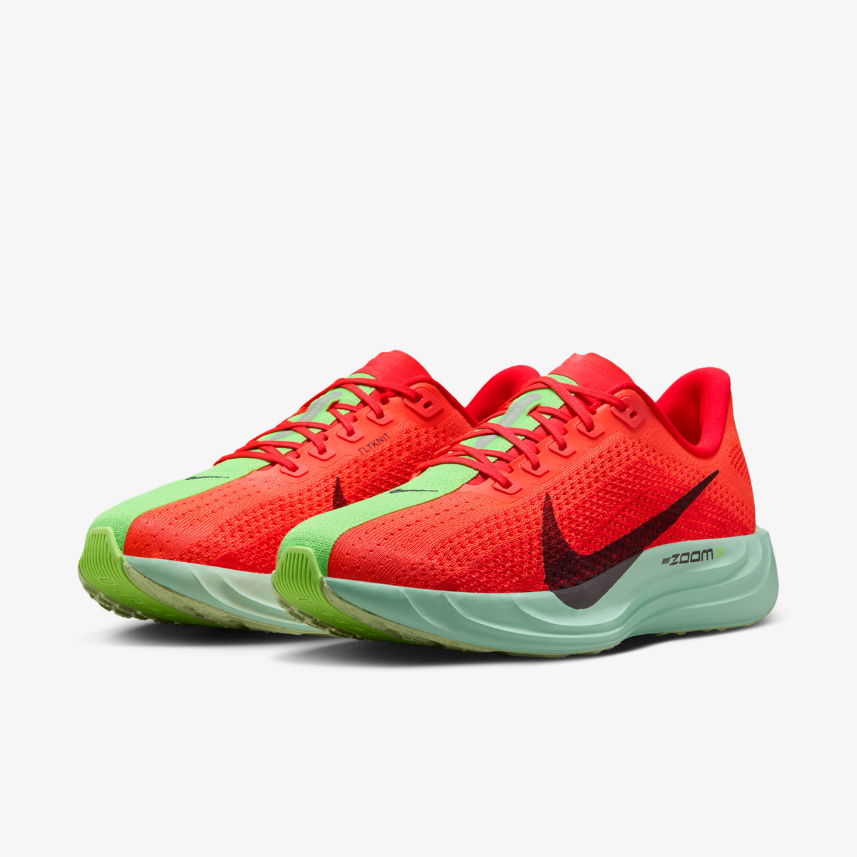 Nike Pegasus Plus - Bright Crimson/Lime Blast/Mint Foam/Cave Purple