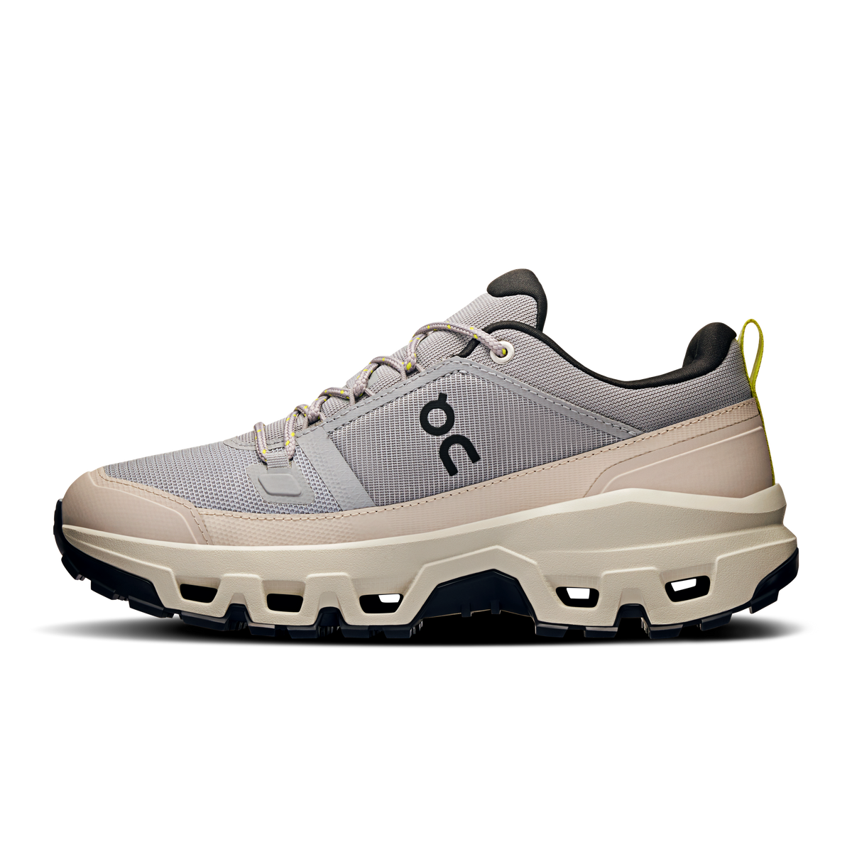 On Cloudrock Low Waterproof Men's Running Shoes - Earth | Black