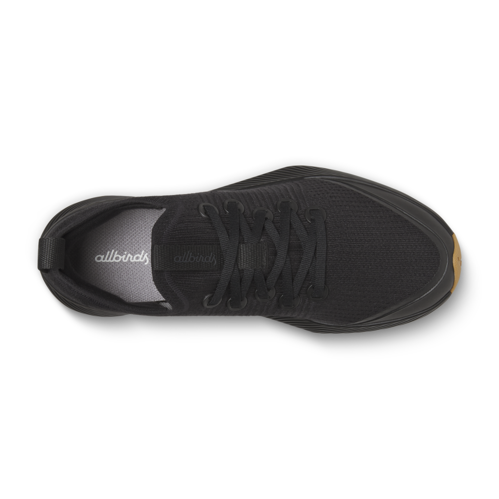 Allbirds Men's Tree Glider - Natural Black (Rugged Khaki Sole)