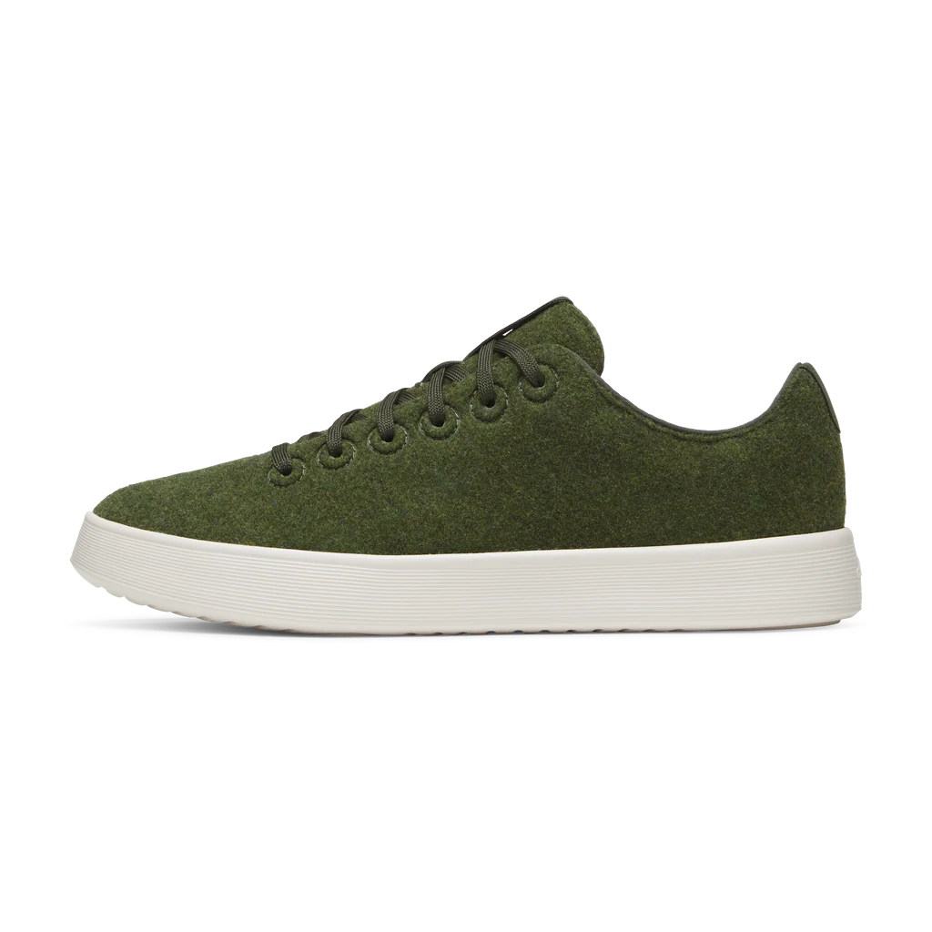 Men's Wool Cruiser - Forest Green (Natural White Sole)