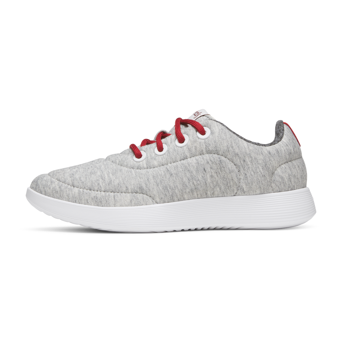Allbirds Men's Runner NZ Jersey - Light Grey/Syrah (Blizzard Sole)