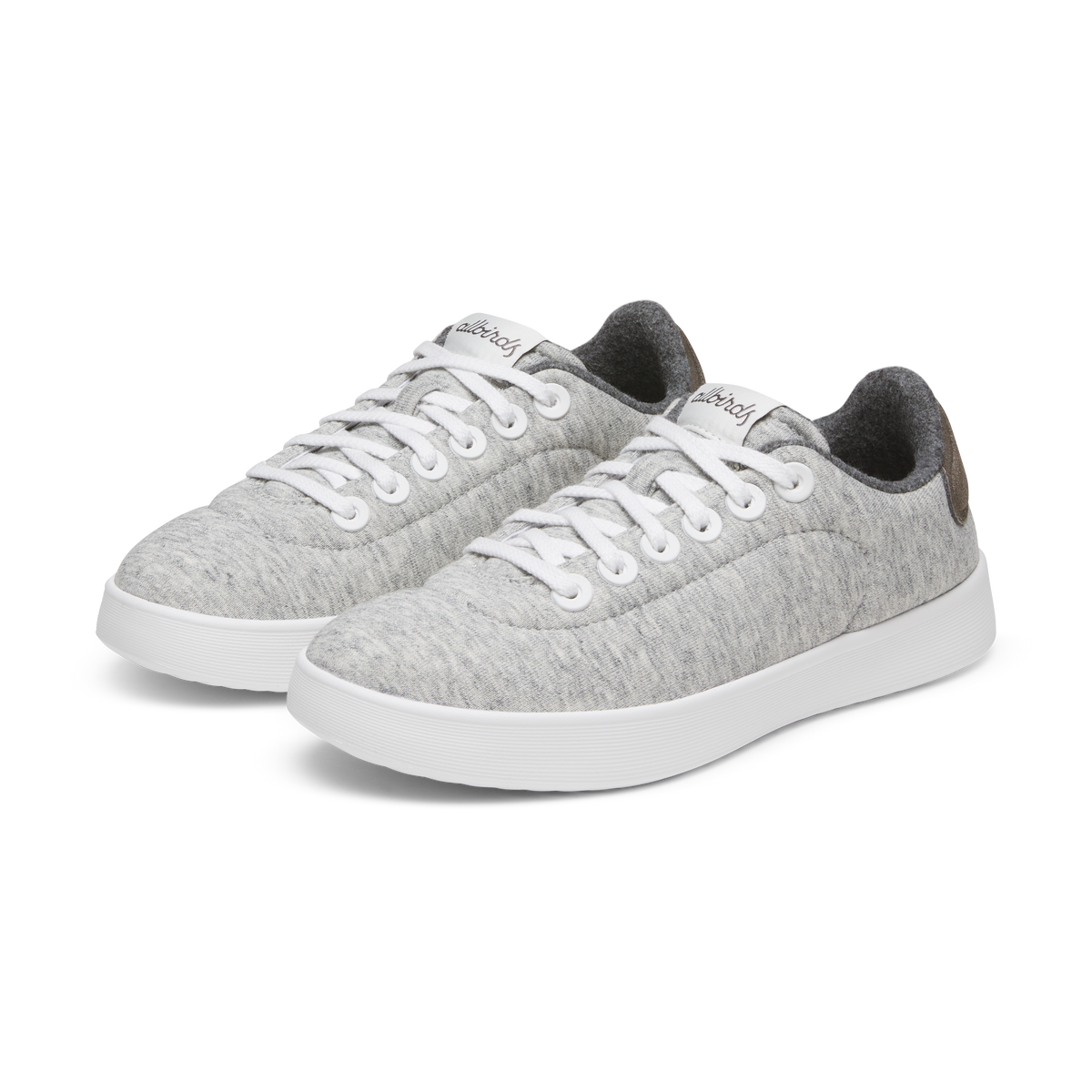 Allbirds Men's Cruiser Jersey - Light Grey/Anthracite (Blizzard Sole)