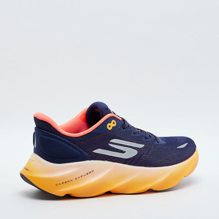AERO BURST GO RUN MAX ROAD 7 Lace-Up Shoes - Navy