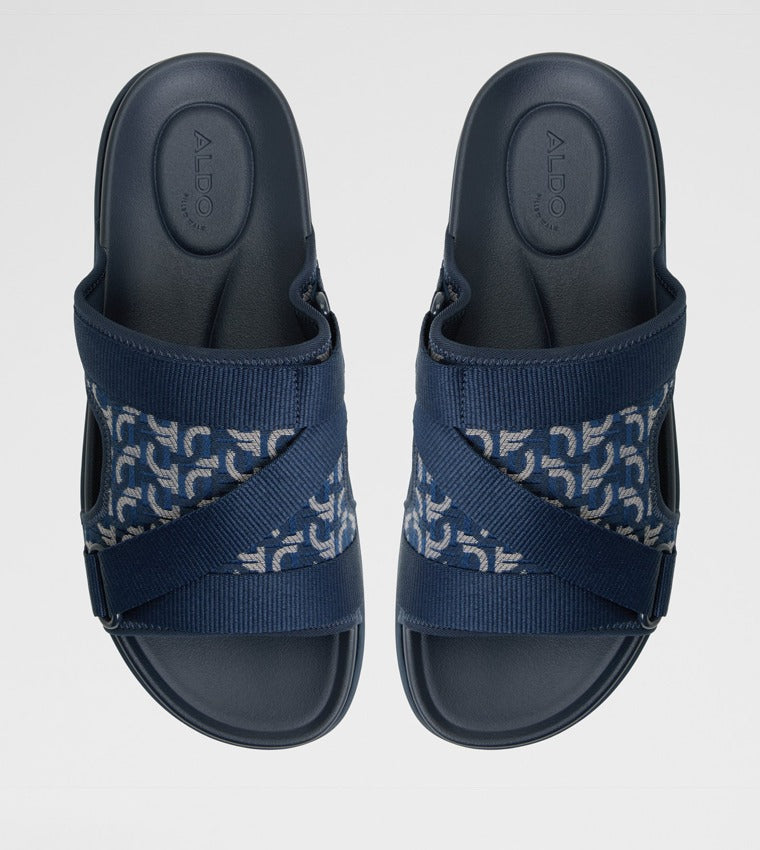 Aldo Deniels Blue Slide Men