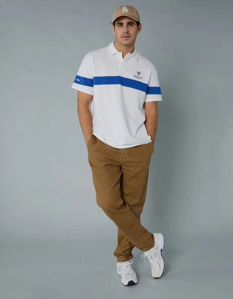 American Eagle Logo Rugby Polo Shirt