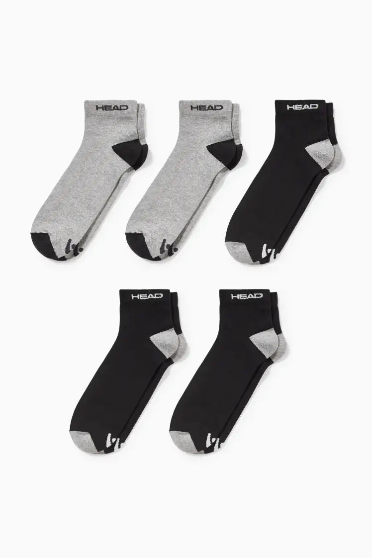 Ankle Low Cut Socks by HEAD® USA Pack of 5