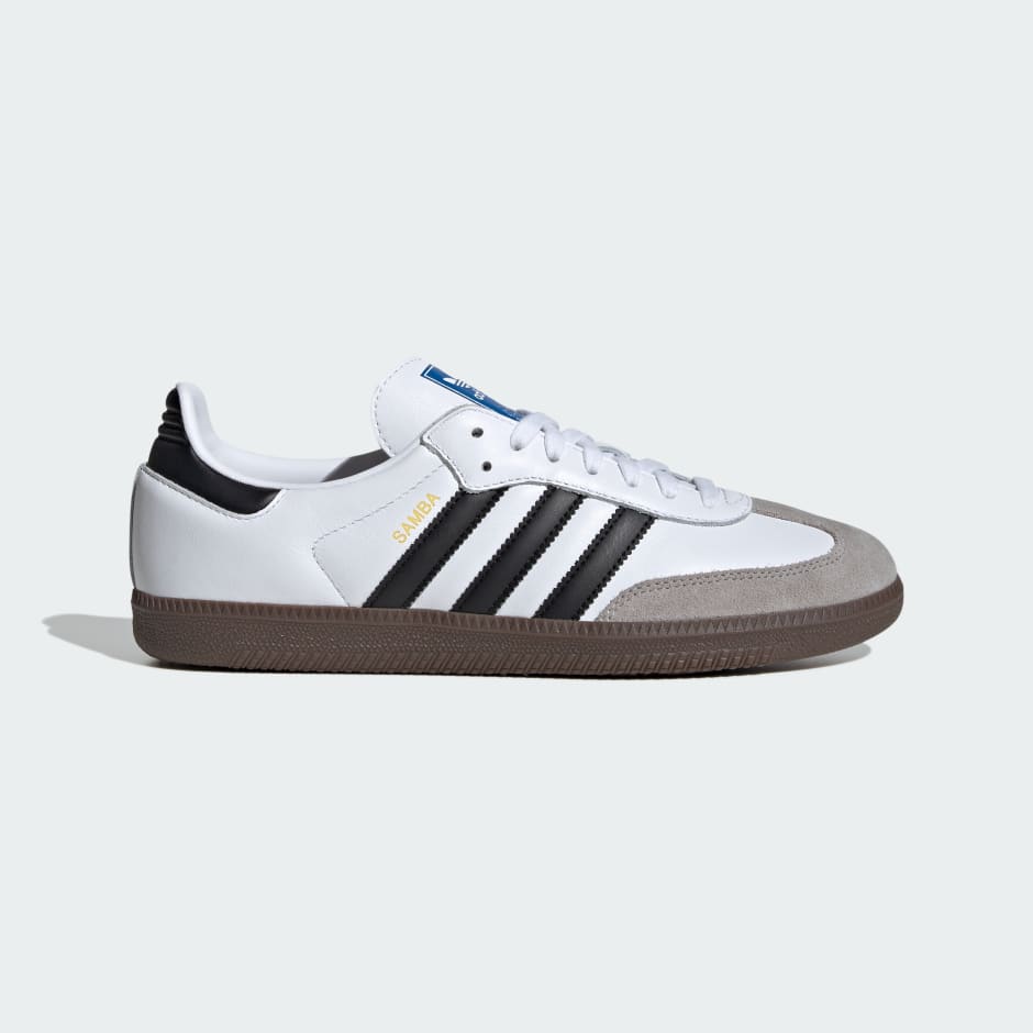 Adidas Samba OG Shoes - Cloud White / Core Black / Clear Granite