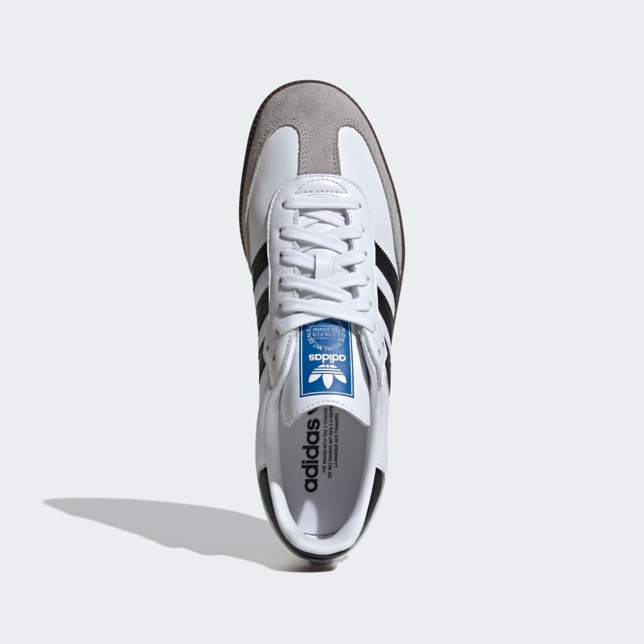 Adidas Samba OG Shoes - Cloud White / Core Black / Clear Granite