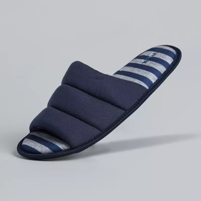 Quilted Open Toe Bedroom Slides