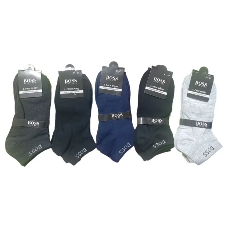 Boss Hilfiger Ankle Low Cut Socks Pack of 10