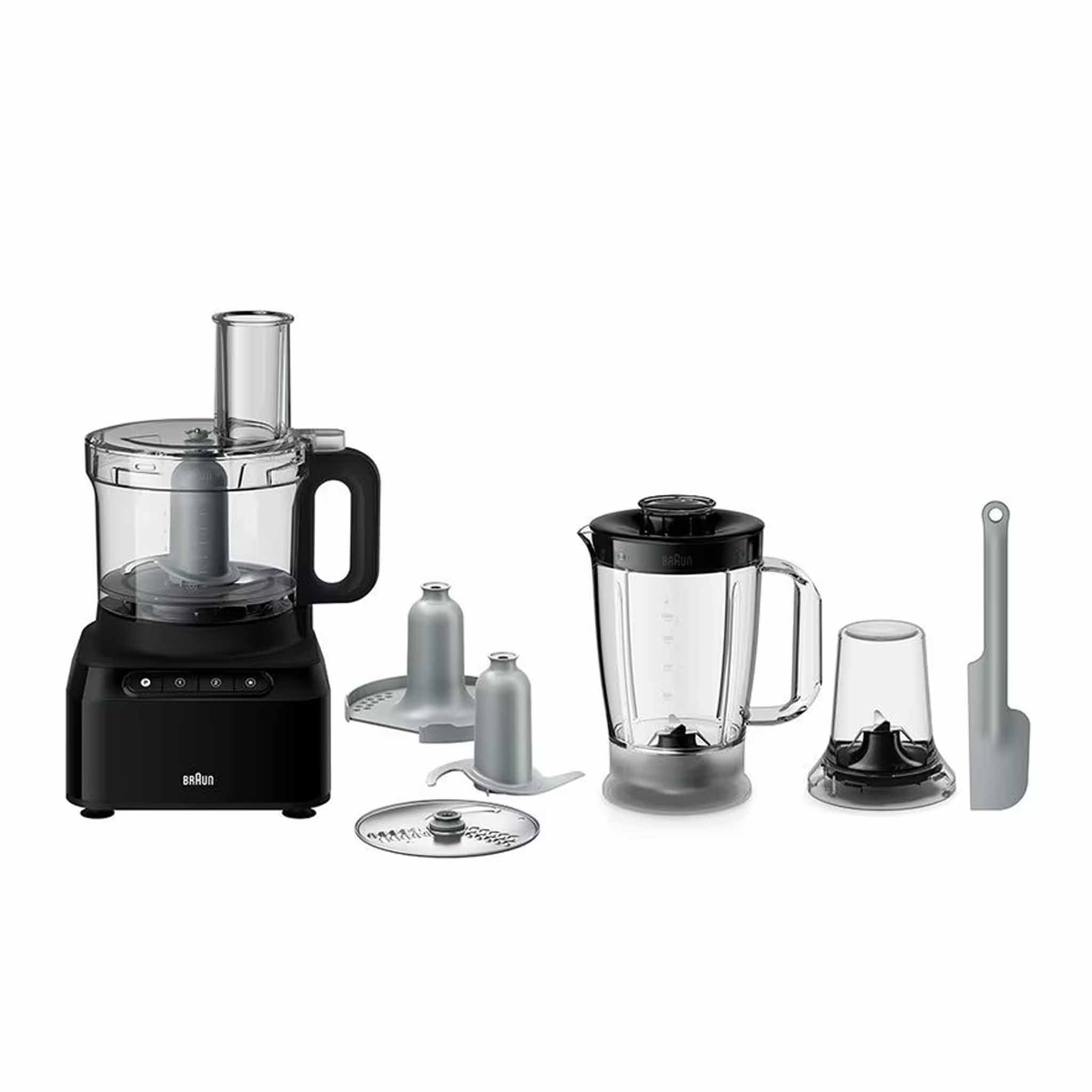 Braun Pure Ease Food Processor FP3132BK - Jango Mall