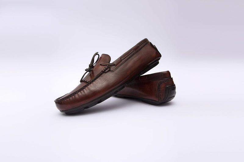 Brown Tassel Leather Formal Shoes