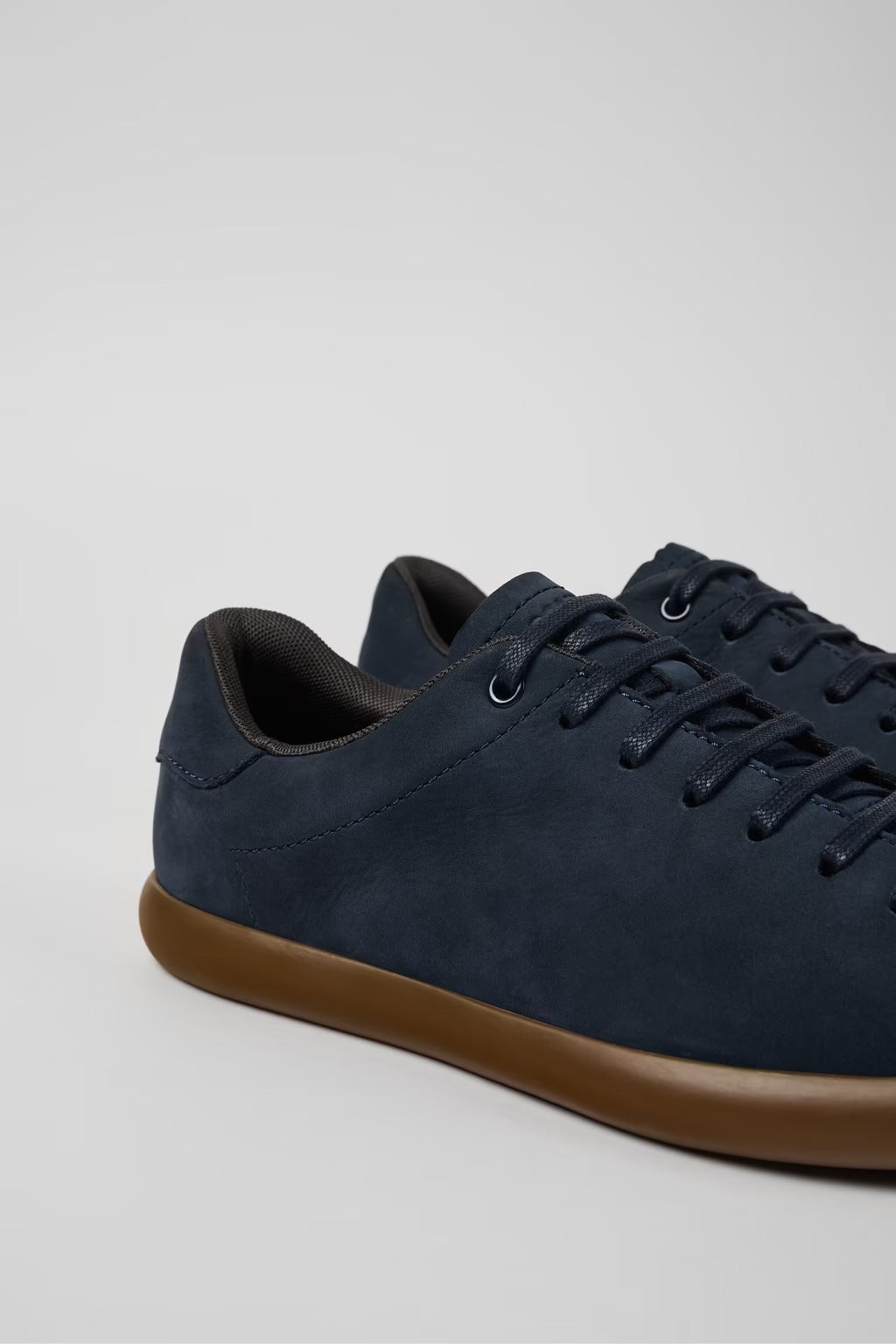 Camper Pelotas Soller Blue nubuck sneakers for men