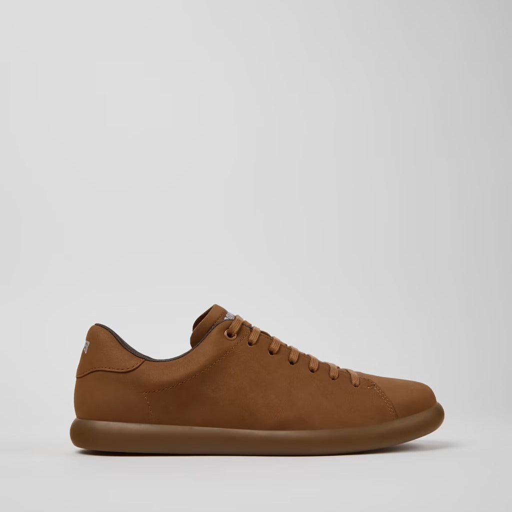 Camper Pelotas Soller Brown Nubuck Sneakers for Men