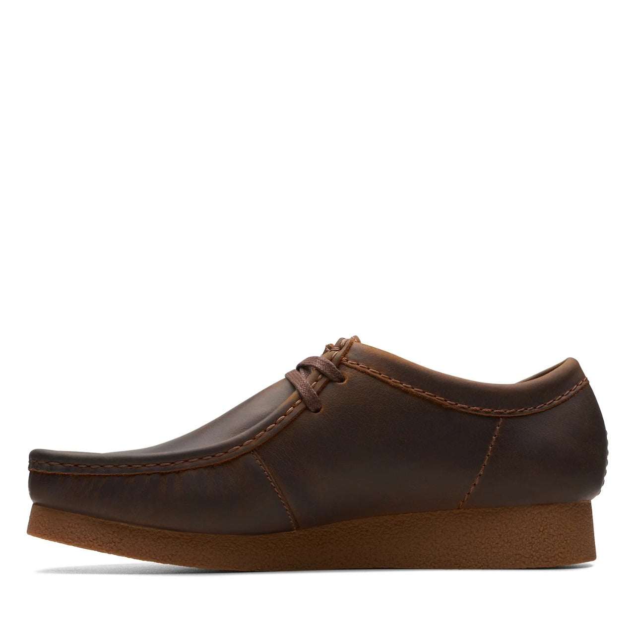 Clarks Mens - Wallabee Evo Sneaker  Beeswax