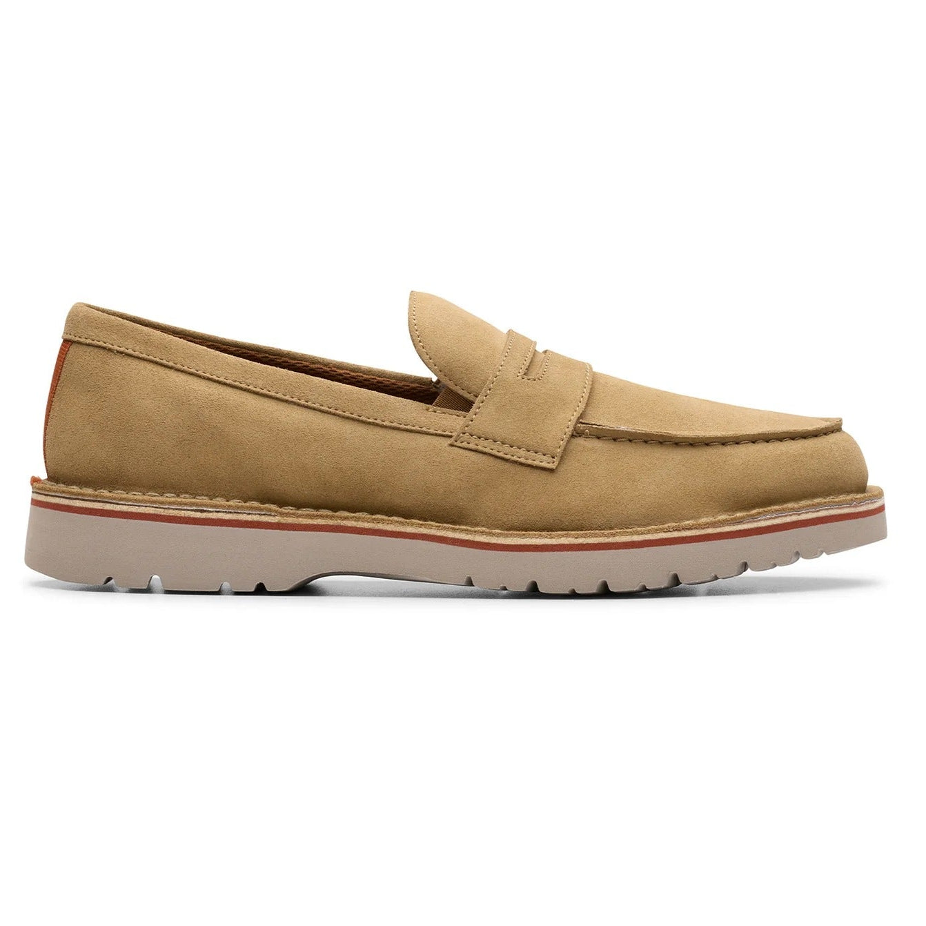 Clarks Mens Eastridge Step  Ligth tan suede