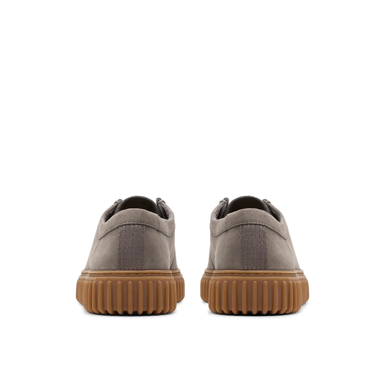 Clarks Mens Torhill Lo Grey suede