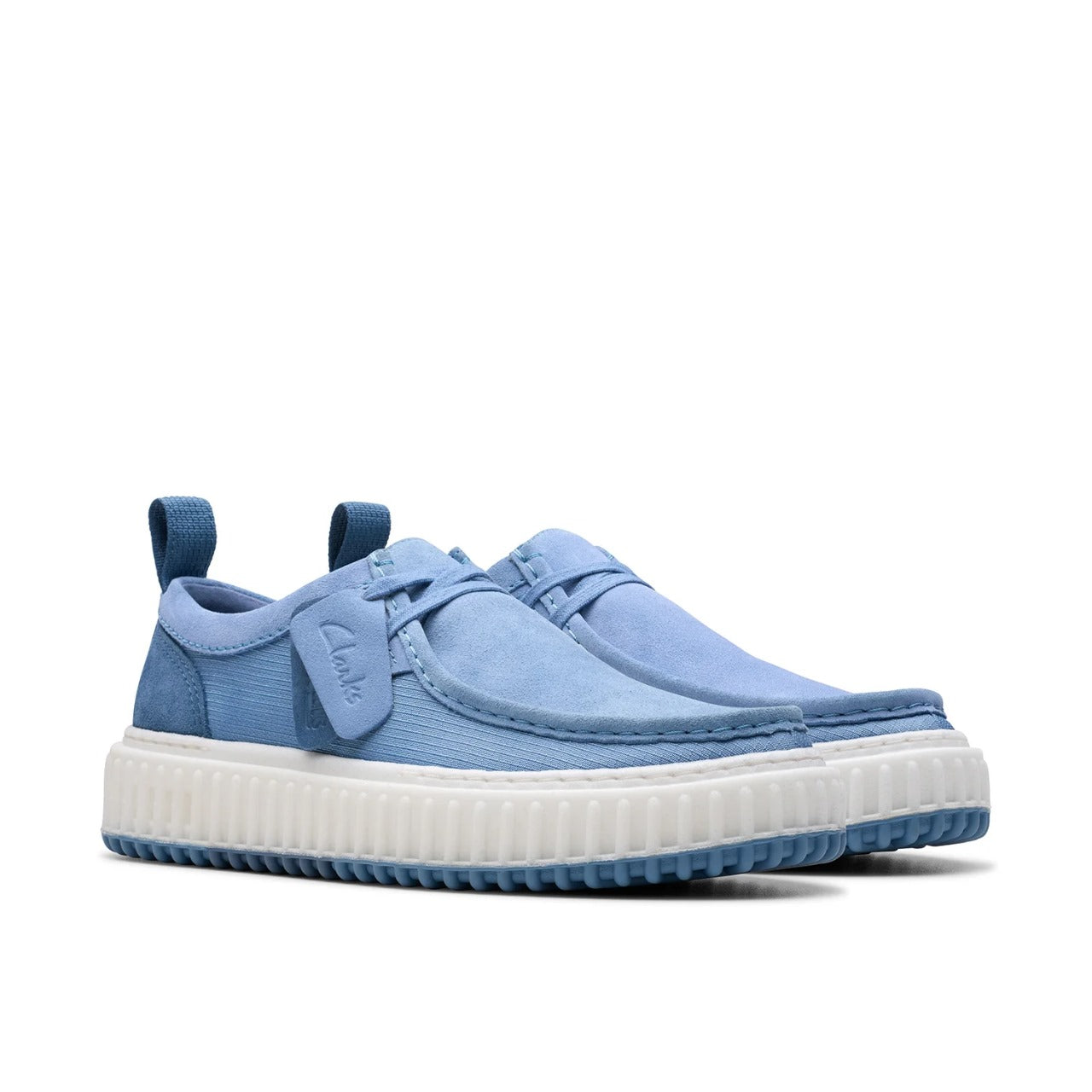 Clarks Mens Torlite Lo Sneaker Denim Blue