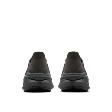 Clarks Pace. Black Womens Trainers