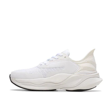 Clarks Pace White Women Trainers
