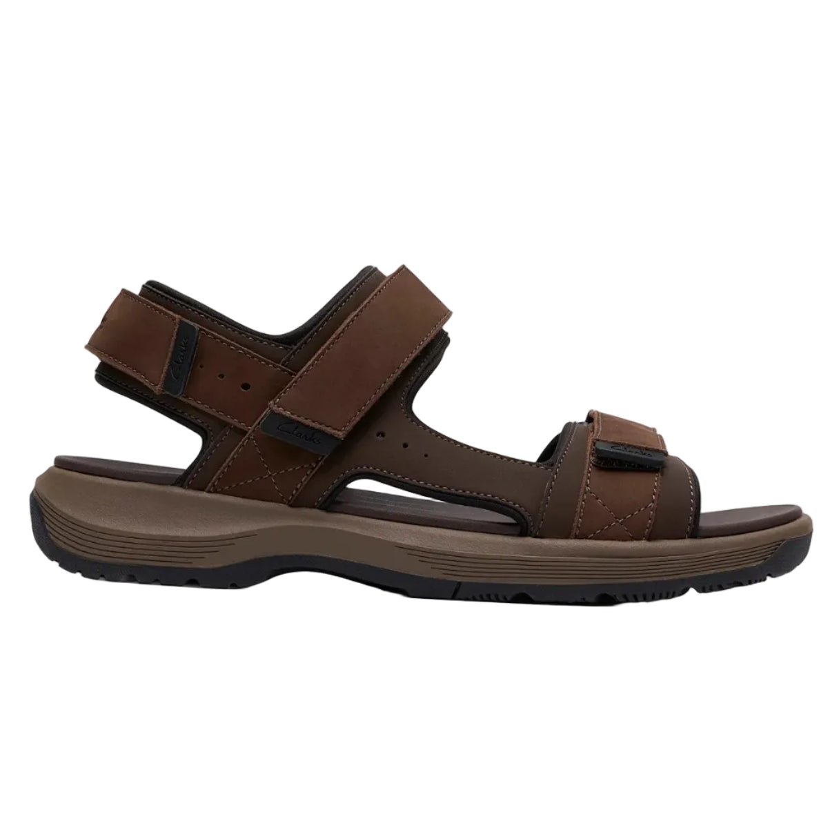 Clarks Guideview Trek Sandals Men Brown
