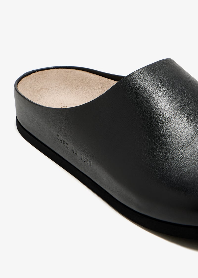 Common Projects Leather clogs
