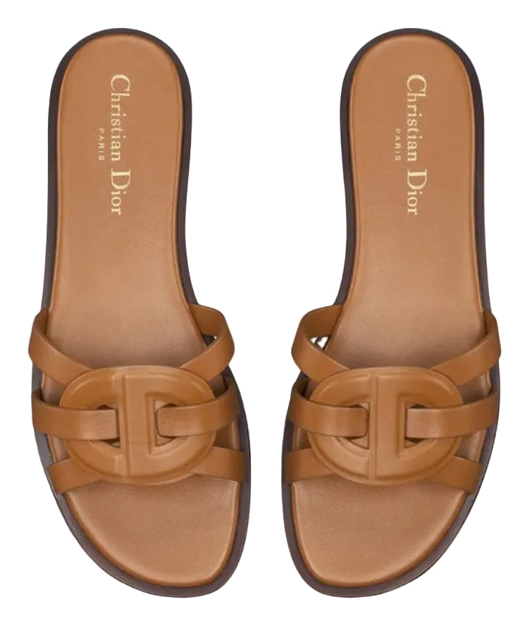 CTN D.I.O.R D-Club Brown Slipper for Women