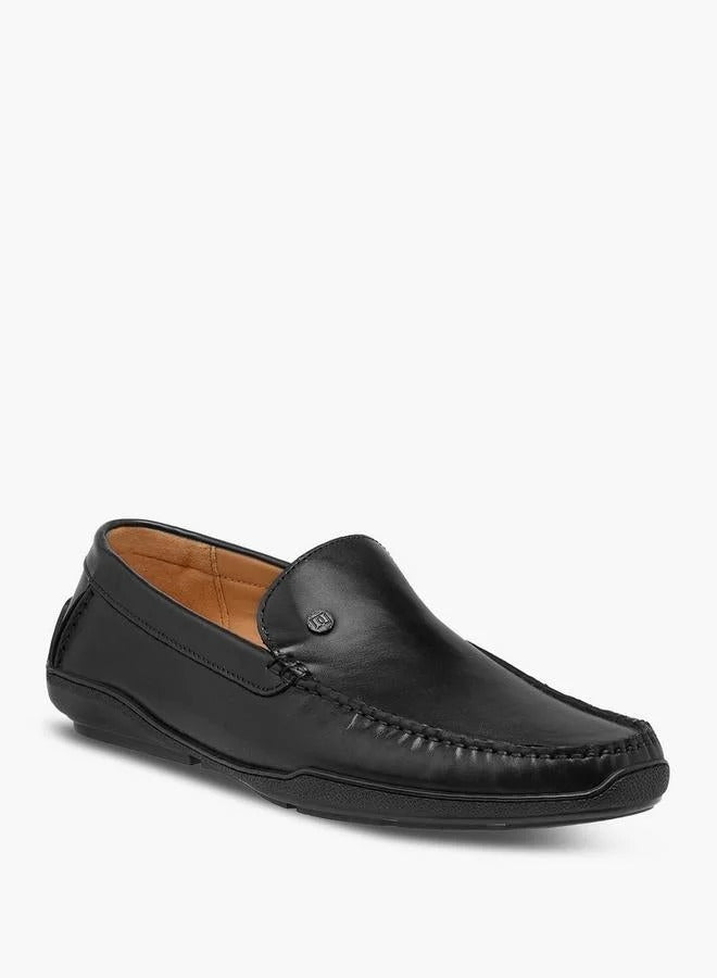 Mens Slip-ons Leather Moccasin by DUCHINI